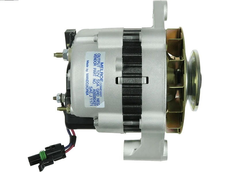 A1299 12V 50A Alternator Fits Bobcat 543, Bobcat 743, Bobcat 773 - Image 2