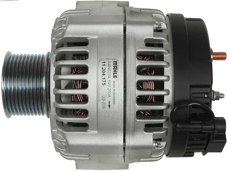 A4242 12V 200A Alternator Fits Case I.H. Puma 130 CVX - Image 3