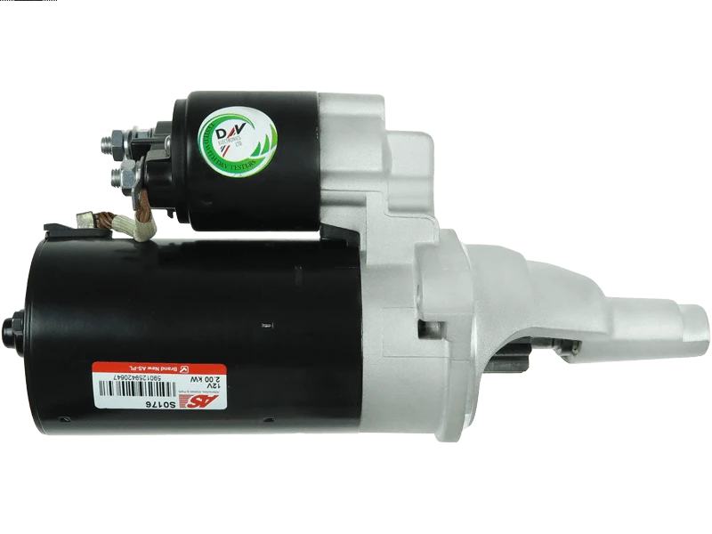 T0217 12V 2.0kW Starter Motor Fits VW Passat, Audi A4, Audi A6 - Image 2